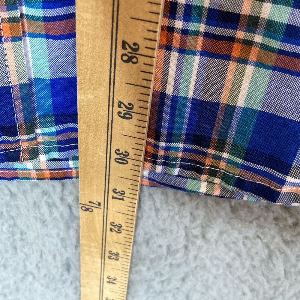 Tommy Hilfiger Shirt Men's S Classic Fit Button Up‎ Long Sleeve Plaid Preppy - Picture 13 of 13